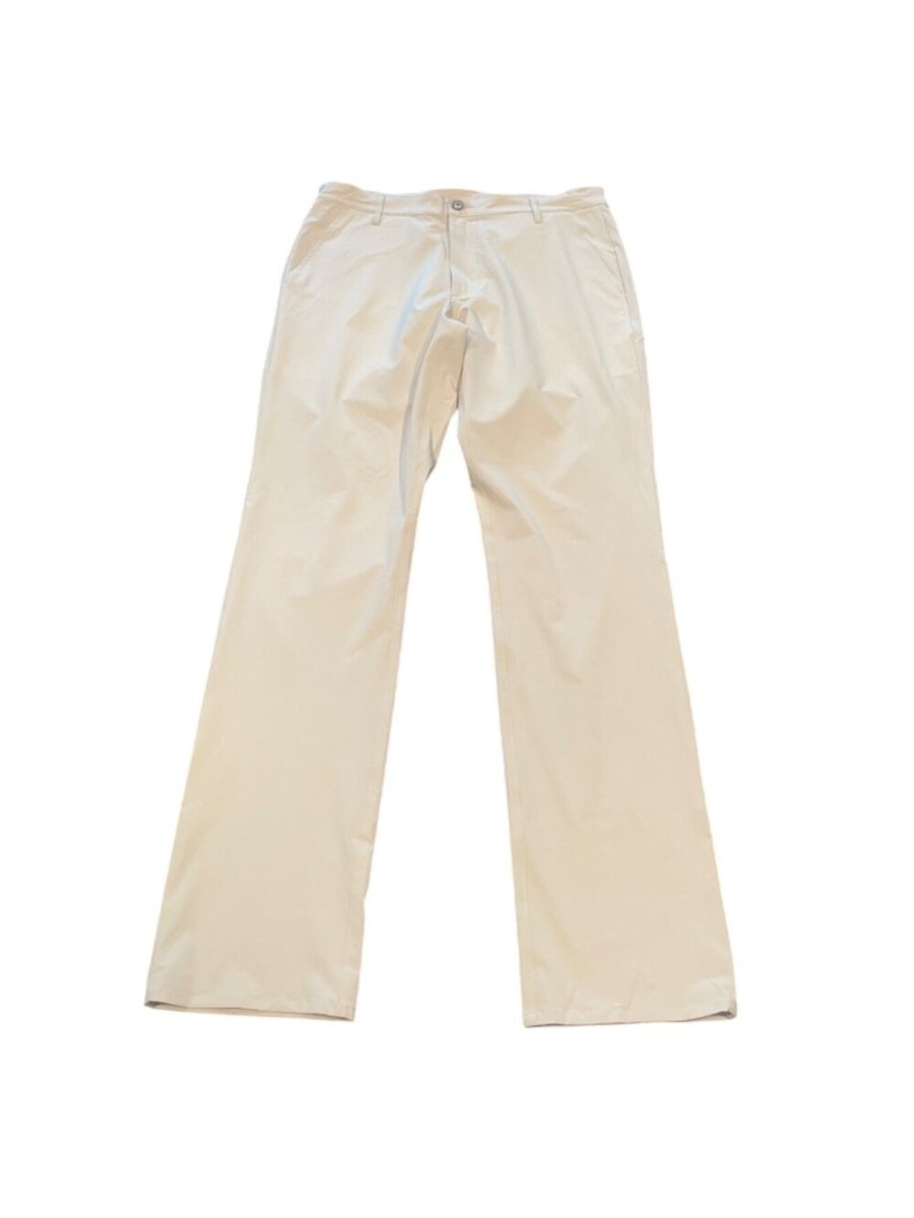 AG Lightweight Performance Pant Mens 32x33.5 Khaki Tan Stretch Outdoor Golf Slim